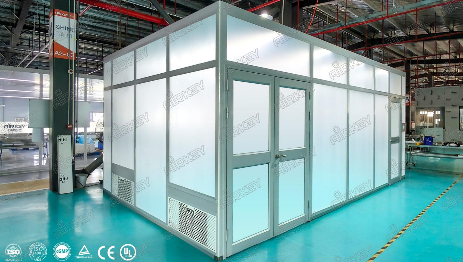 Electronic Devices Modular Cleanroom