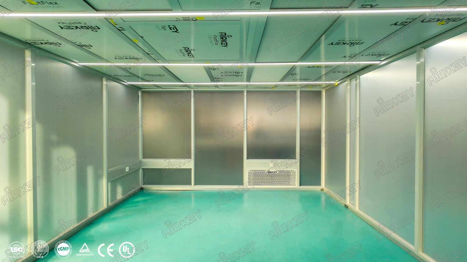 PVD-CVD Heating Tape Modular Cleanroom