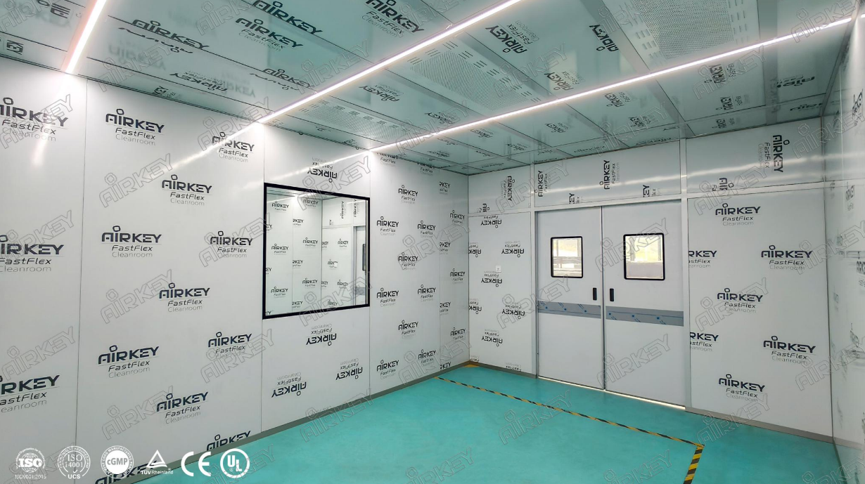 Pharmaceutical ISO 8 Modular Cleanroom Project