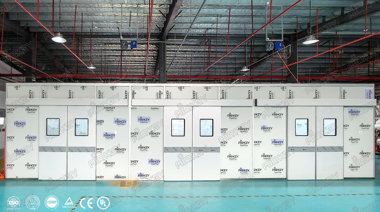 Pharmaceutical ISO 8 Modular Cleanroom Project