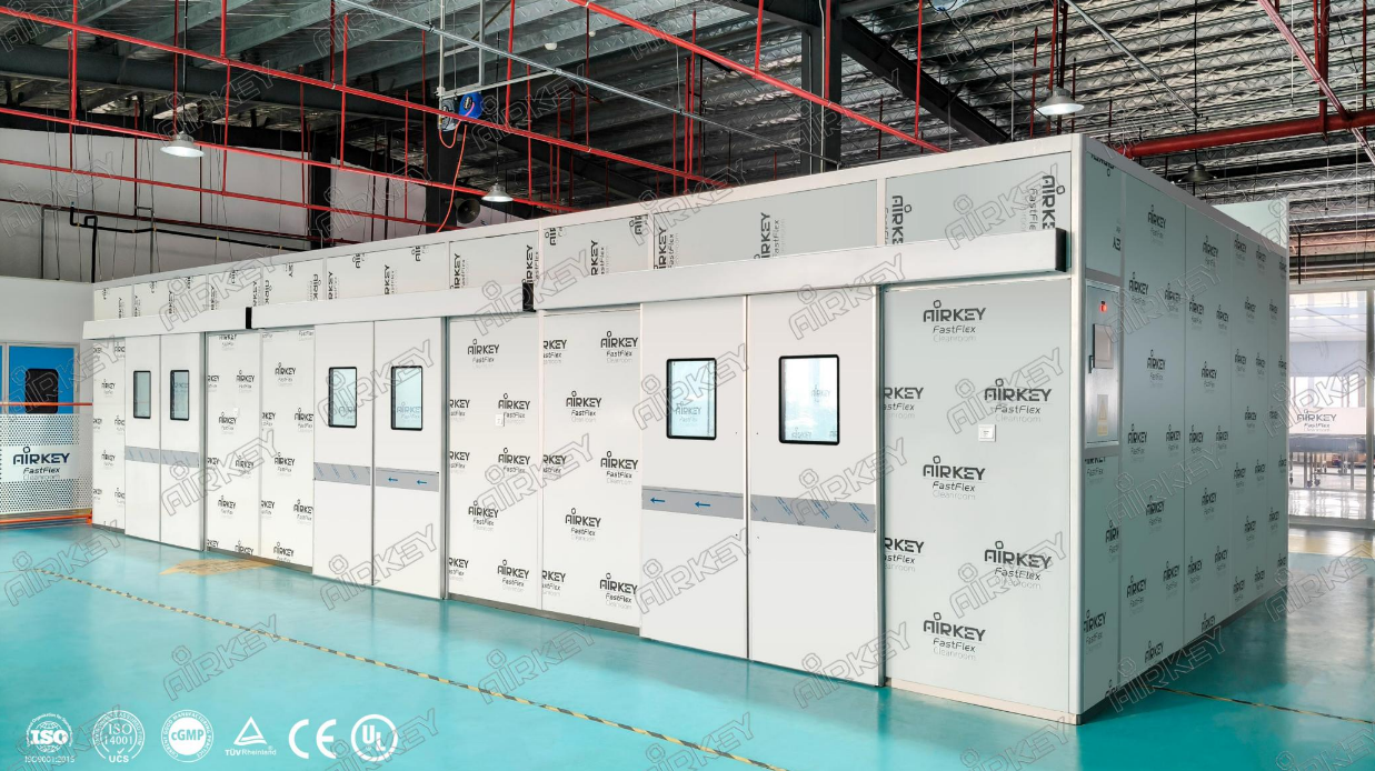 Pharmaceutical ISO 8 Modular Cleanroom Project