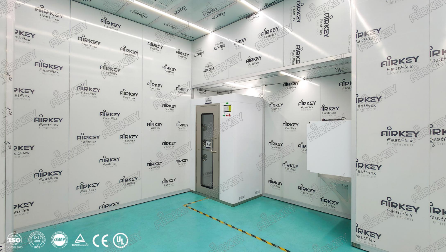 modular cleanroom for a semiconductor chip