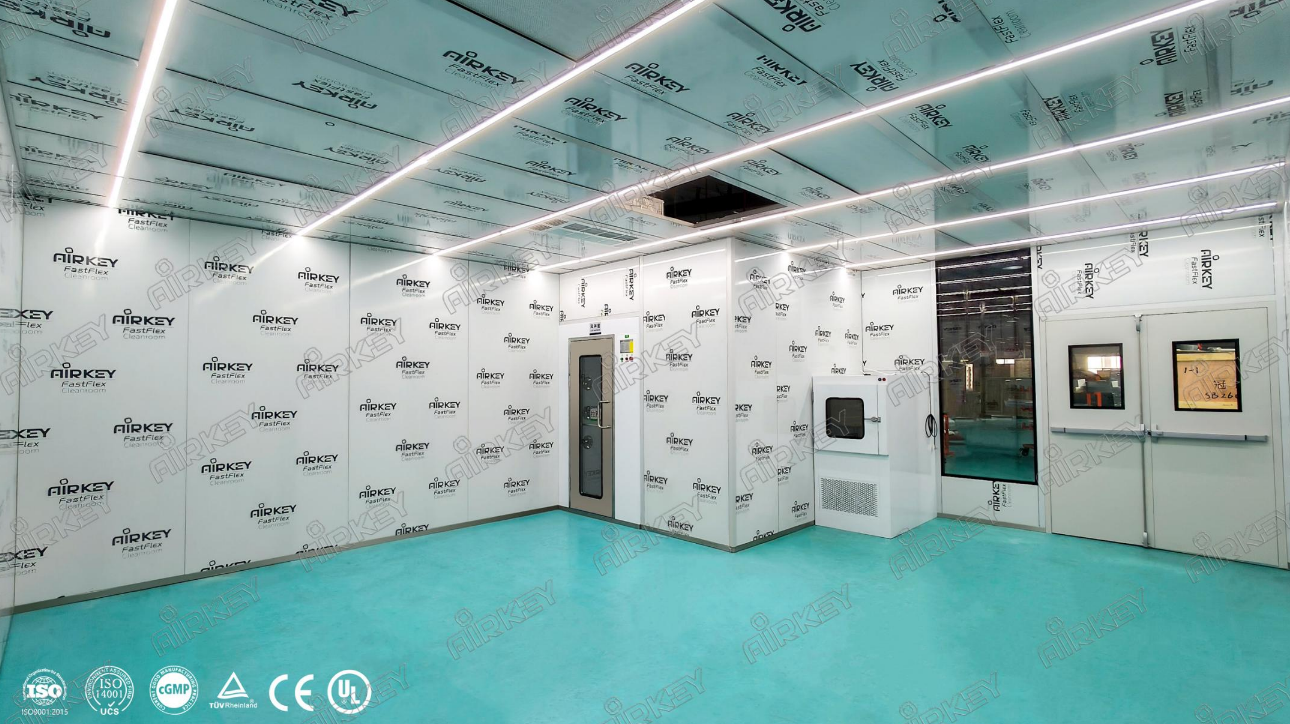 ISO 6 Modular Cleanroom for Neutron Generator Manufacturing