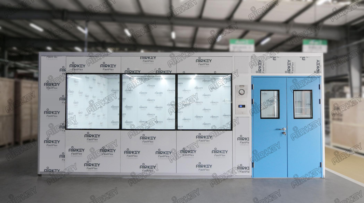 cosmetics cleanroom, ISO 8 modular cleanroom