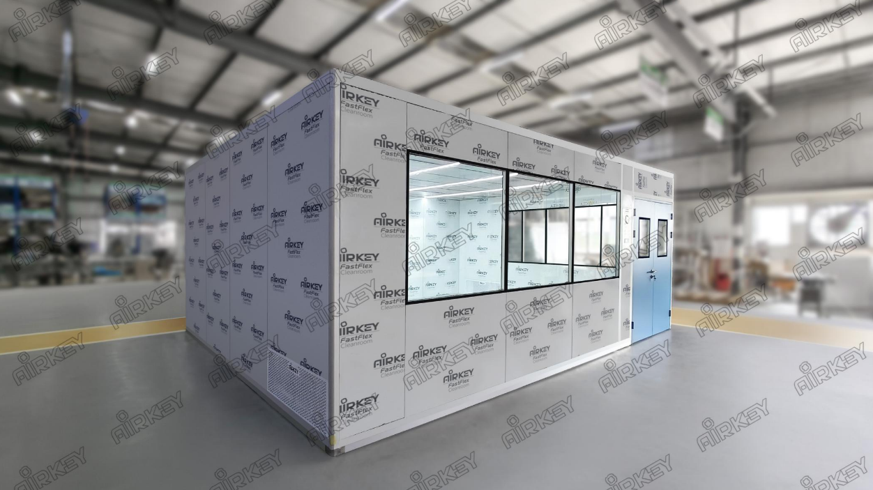 cosmetics cleanroom, ISO 8 modular cleanroom