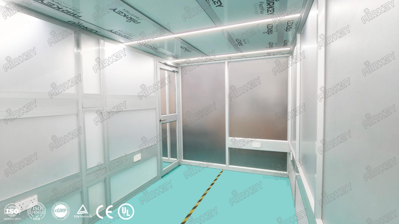 Modular cleanroom manufacturer for biotechnology laboratory applications