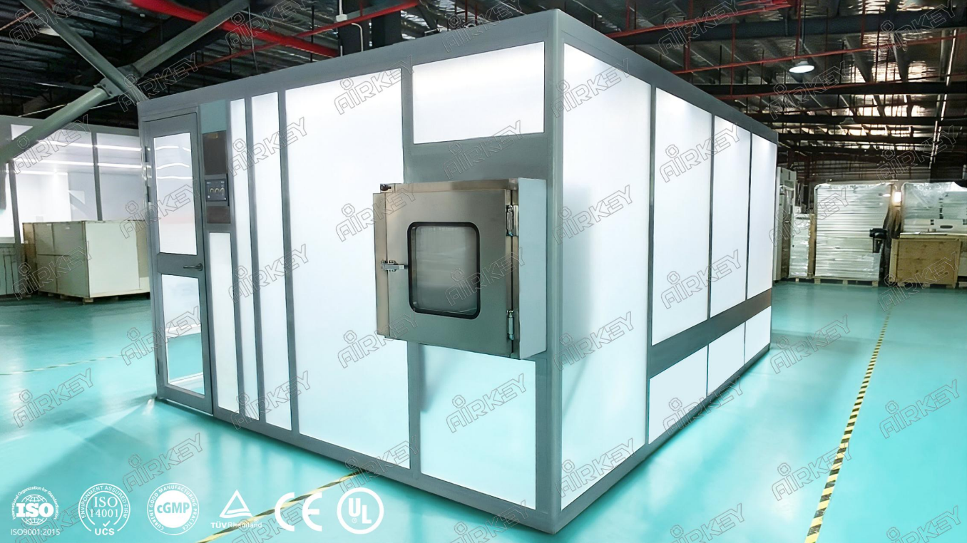 ISO 6 modular cleanroom for cell technology research in Oman