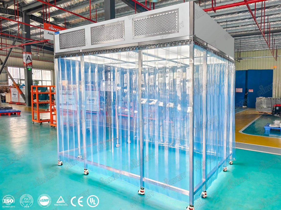 ISO 5 GMP laminar airflow hood for pharmaceutical manufacturing in Australia