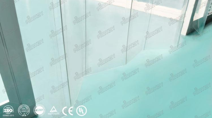 Softwall modular cleanroom for sterile pharmaceutical packaging