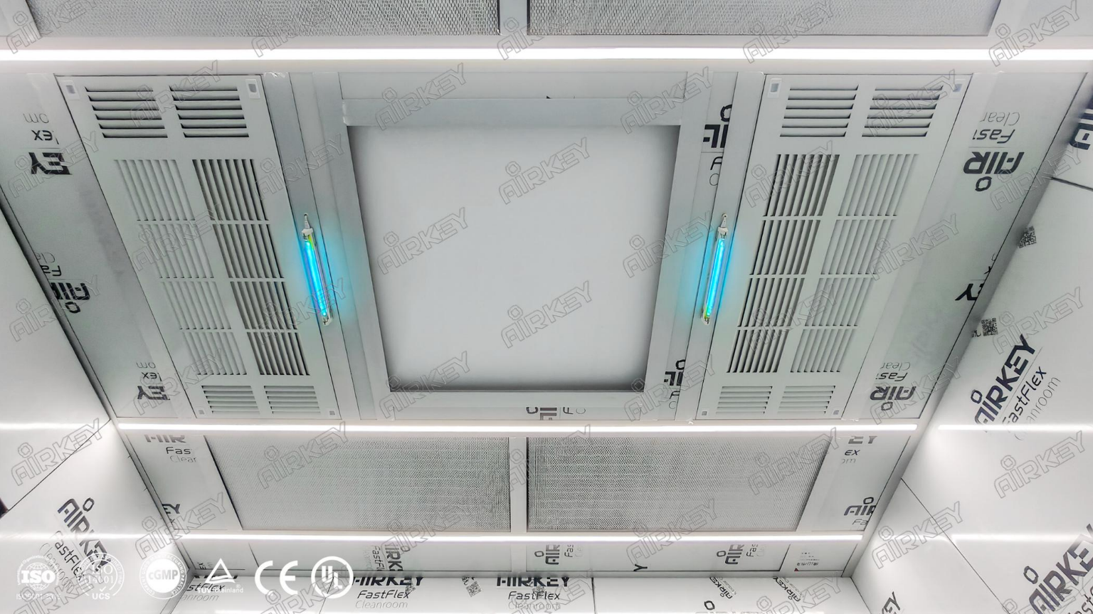 Medical laboratory modular cleanroom for cell therapy research
